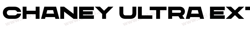 CHANEY Ultra Extende字体转换